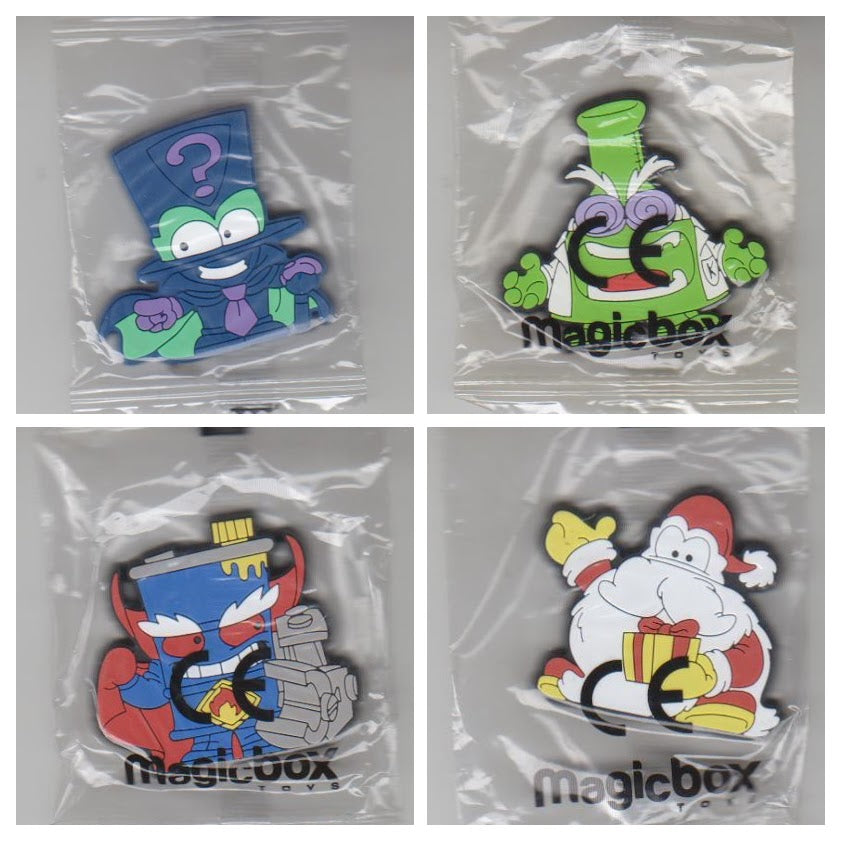 Pack 4 Imanes Superzings Serie 4