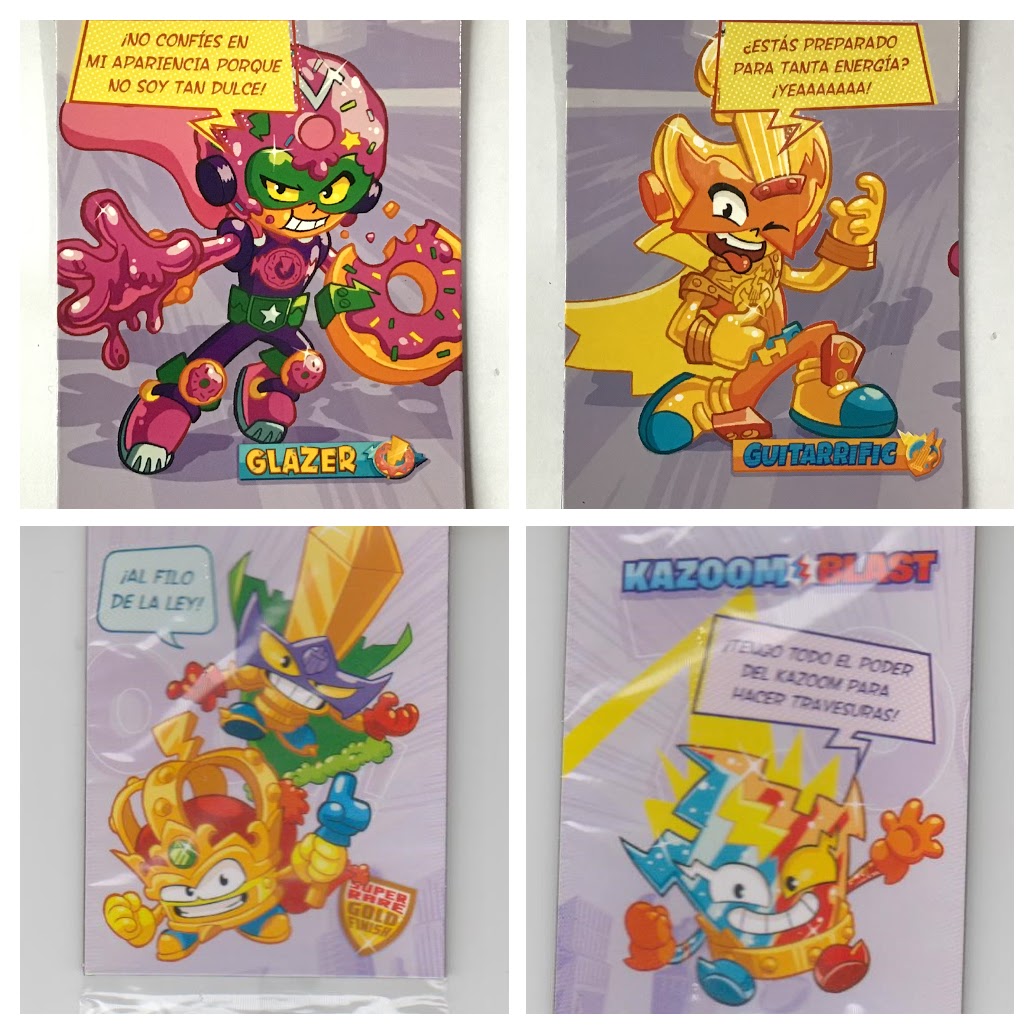 Pack 4 Imanes Superthings Serie Guardians of Kazoom