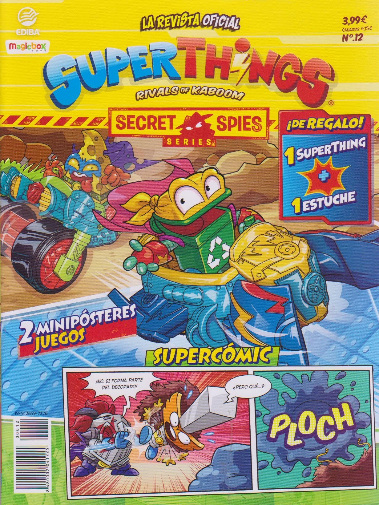 Superthings Nº 12 Serie Secret Spies