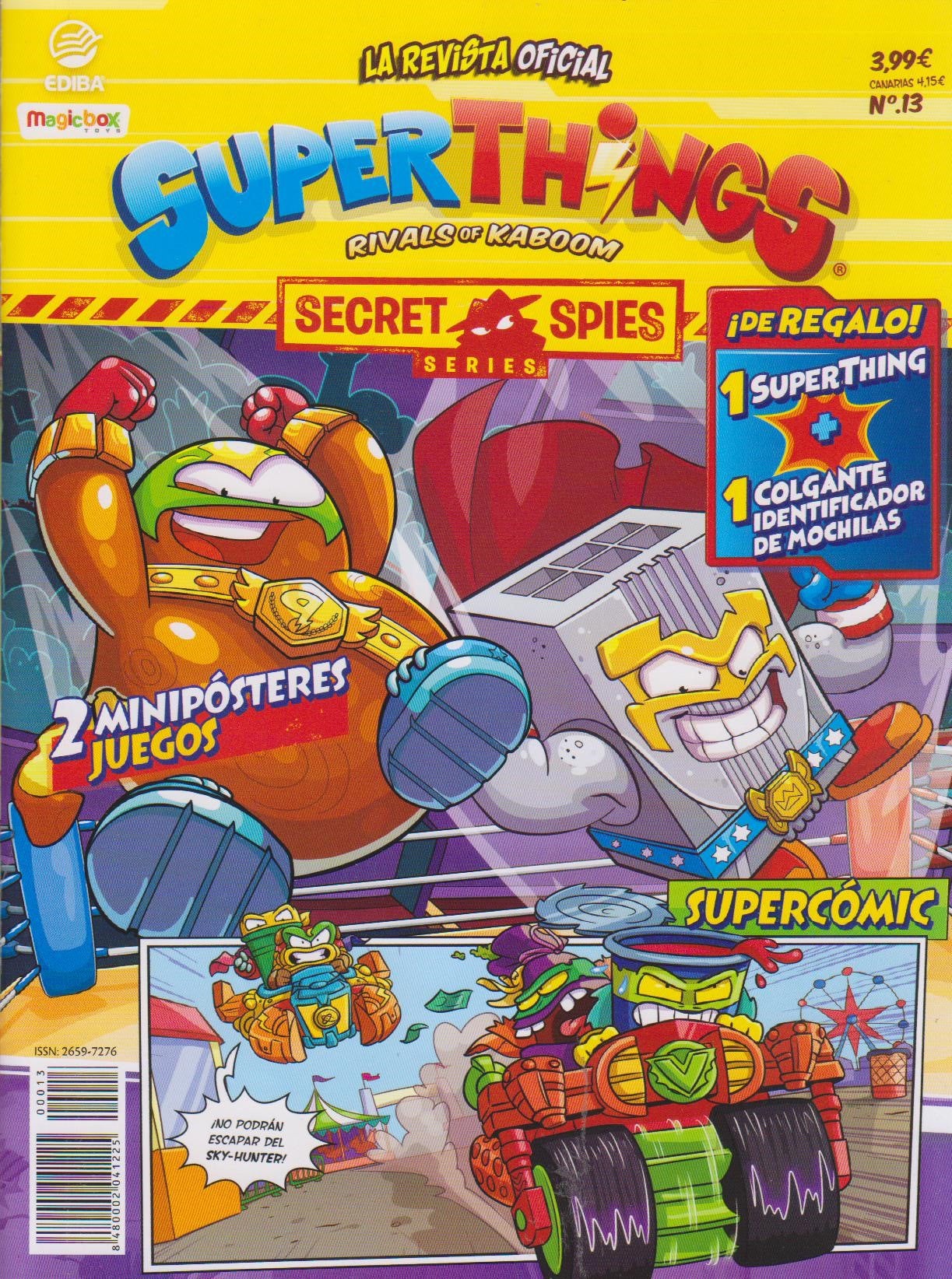 Superthings Nº 13 Serie Secret Spies