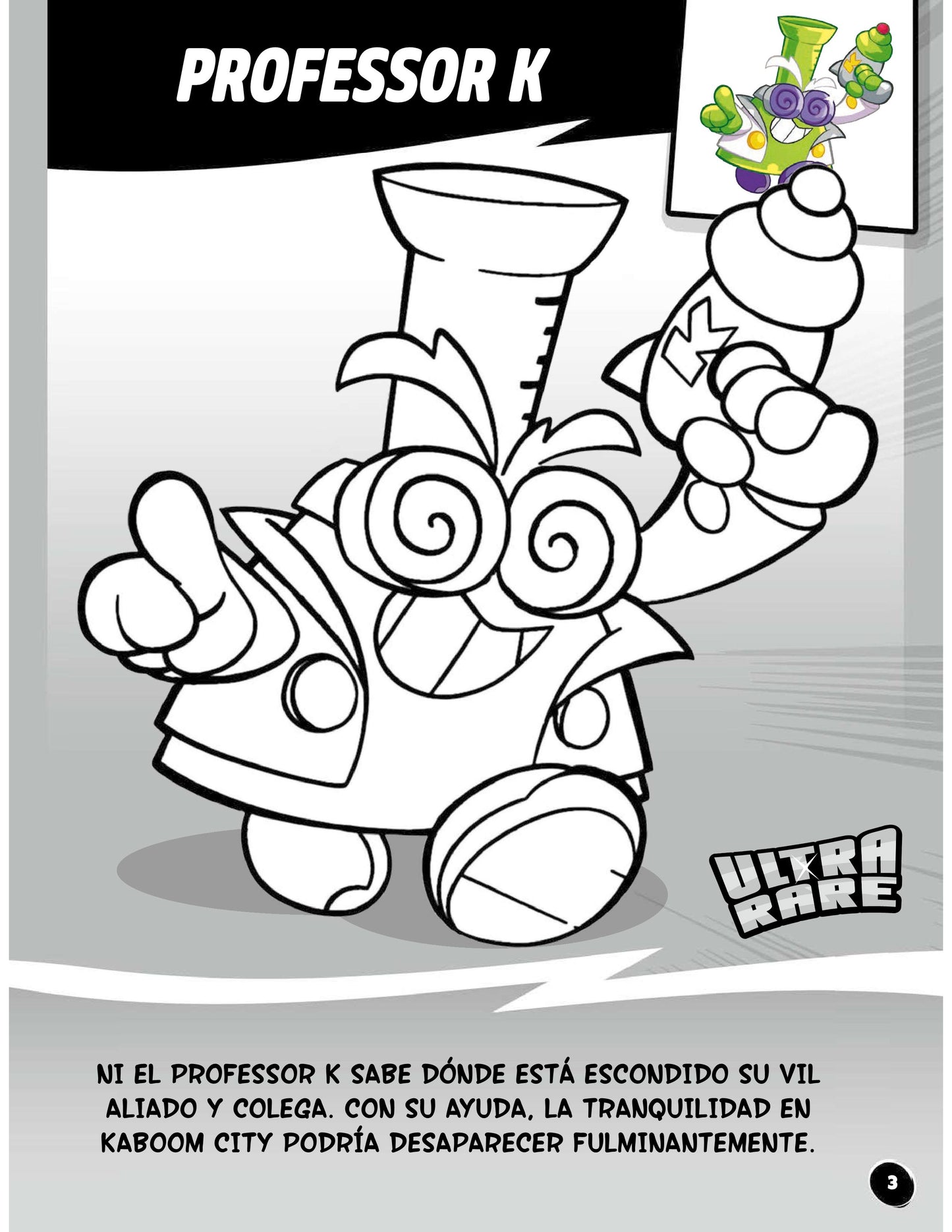 Libro para Colorear Superthings Nº13 Serie Legends