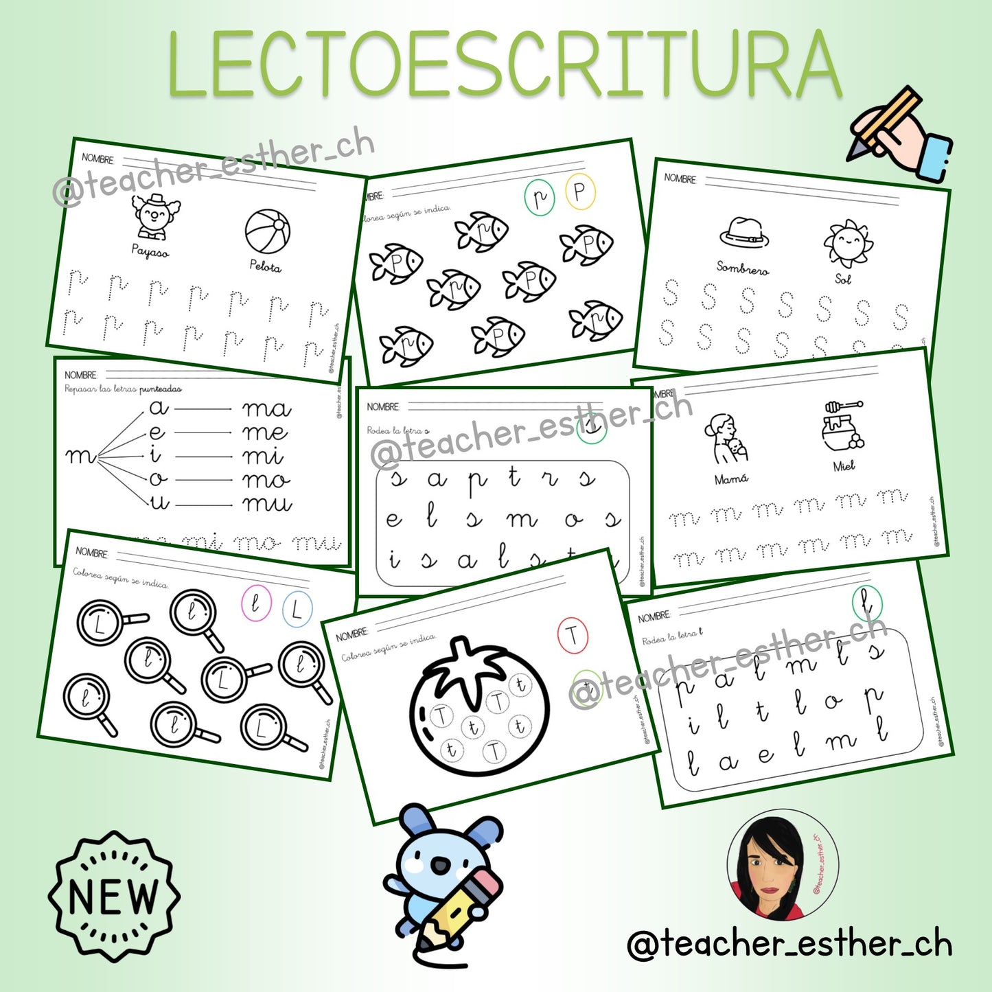 LECTOESCRITURA - PRIMERAS CONSONANTES