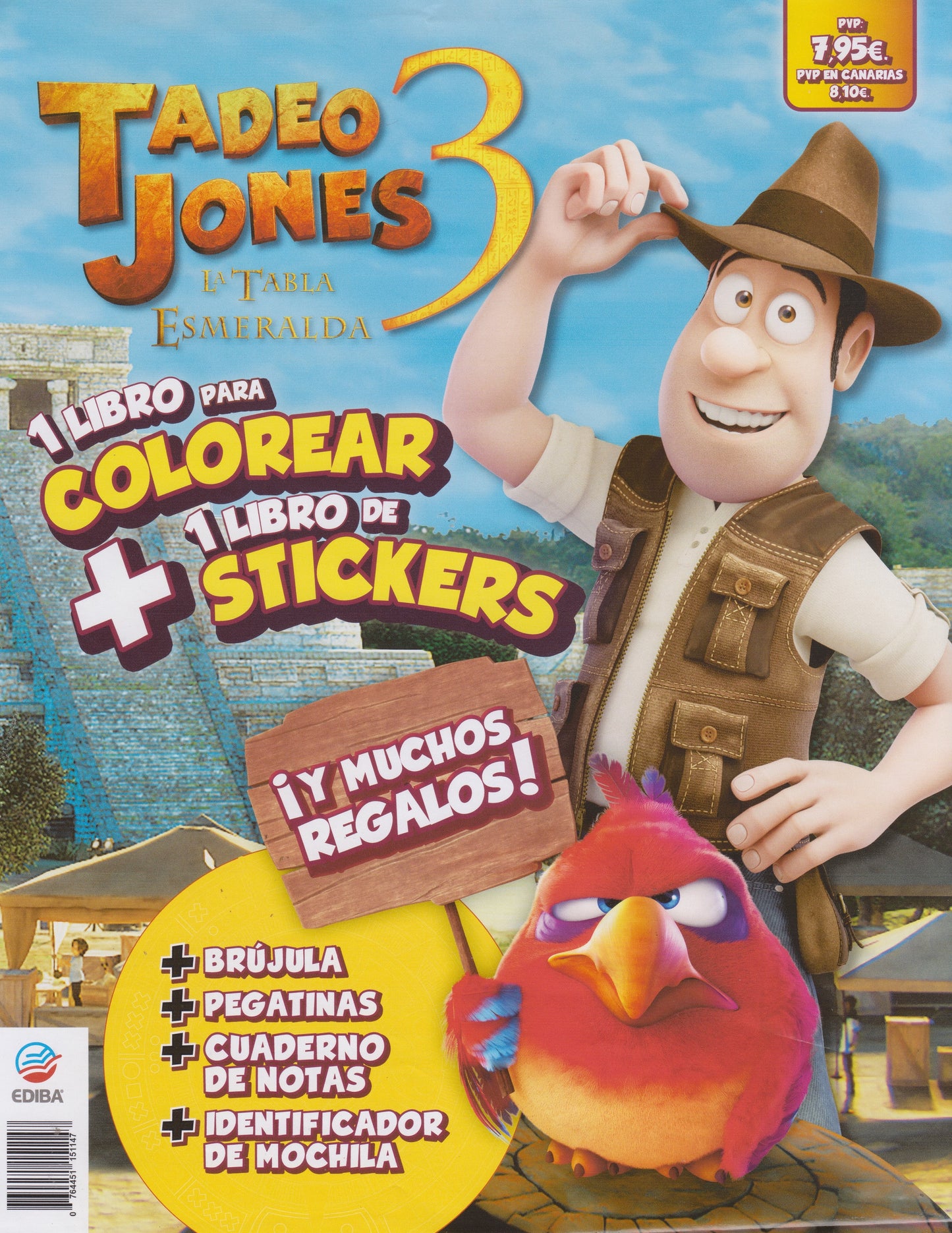 Pack Tadeo Jones 3