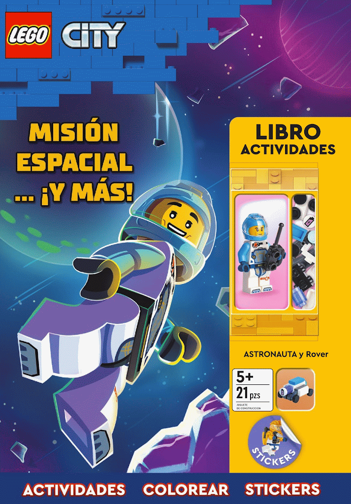 Pack Libros de Actividades LEGO Nº 1