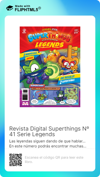 Superthings Nº 41 Serie Legends