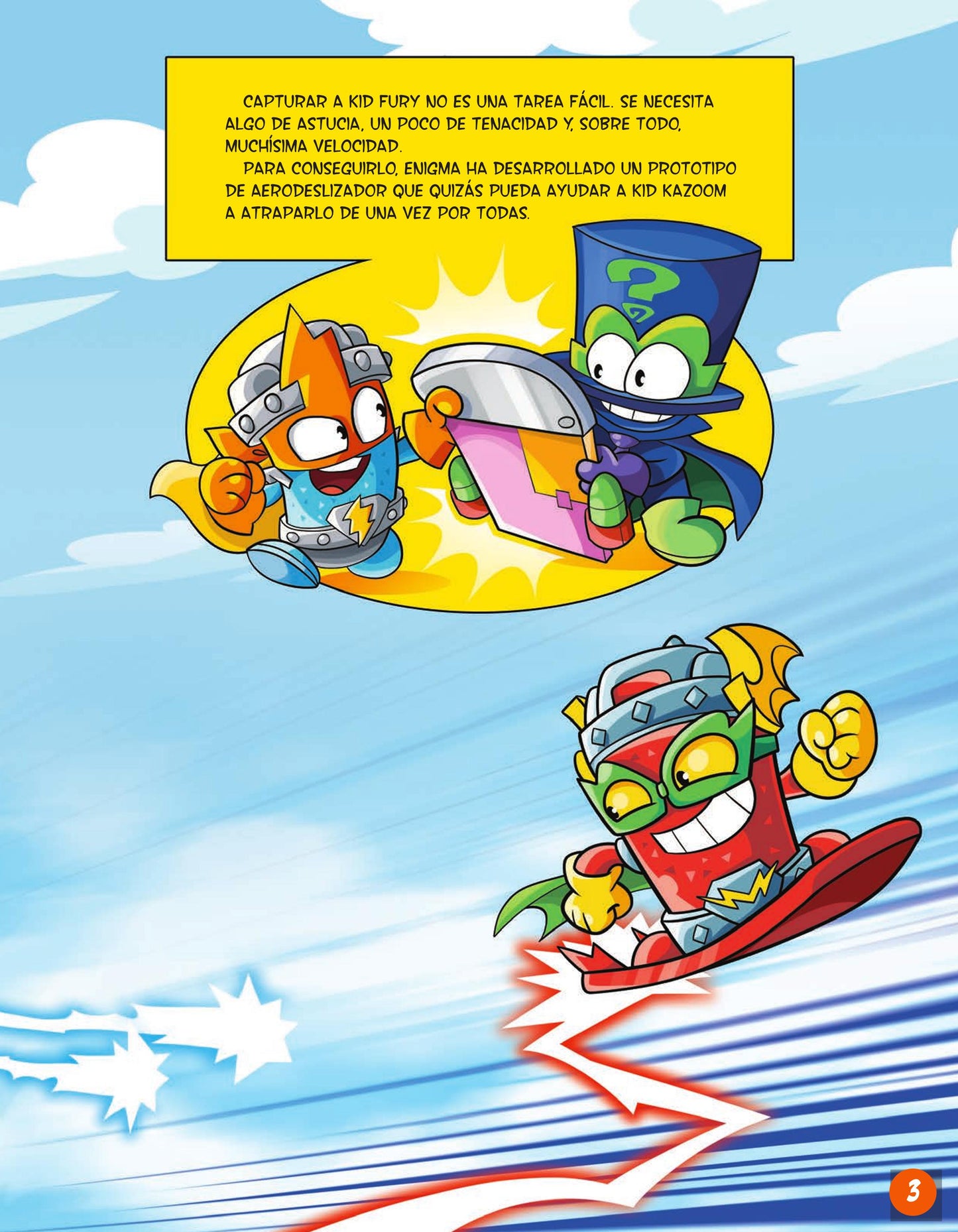 Libro con Stickers Superthings Nº11 Serie Legends