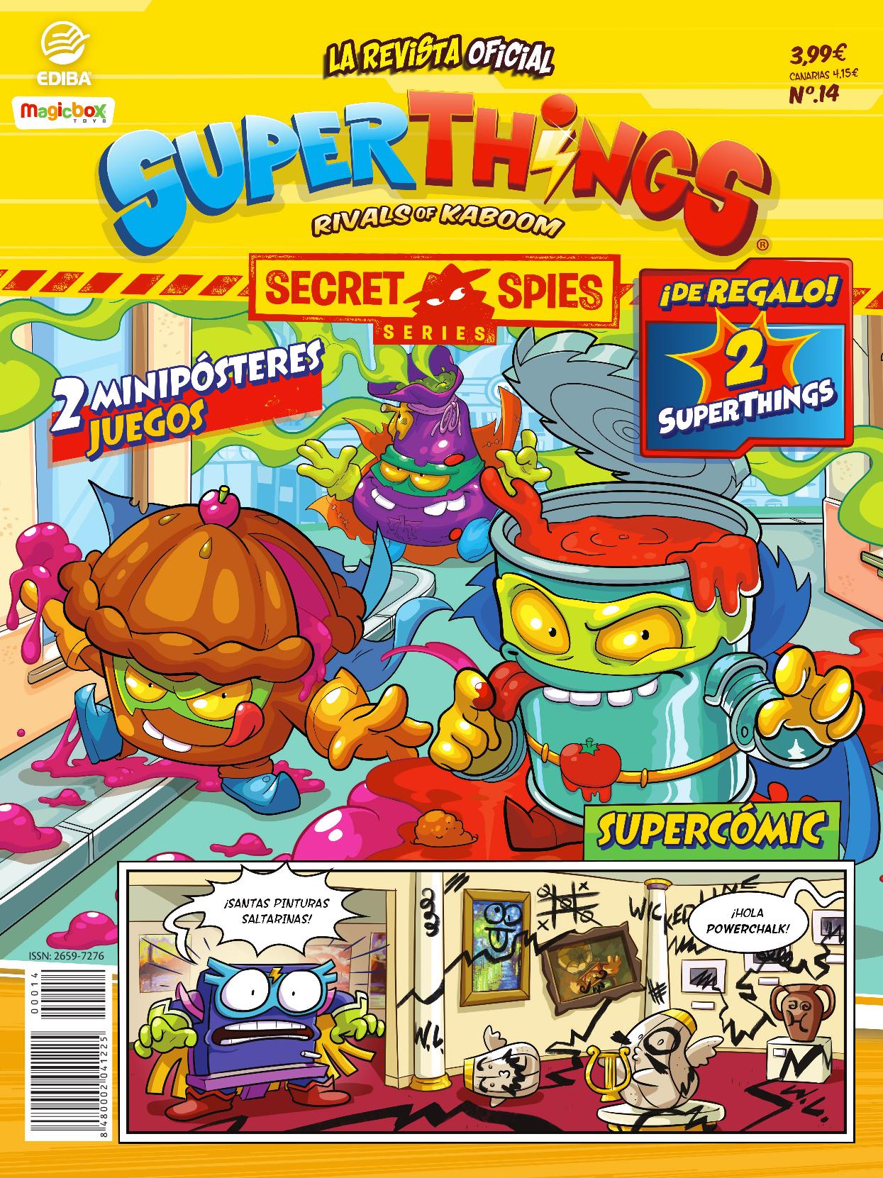 Superthings Nº 14 Serie Secret Spies