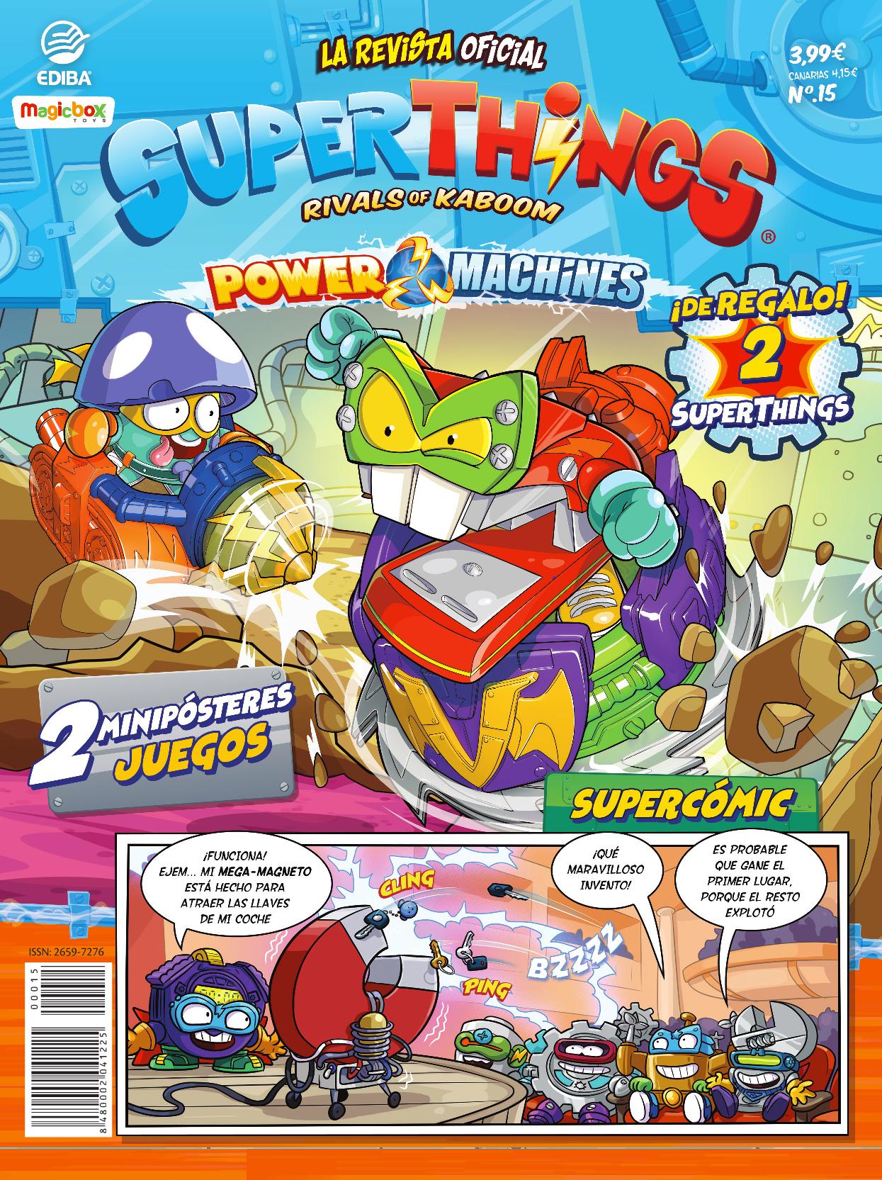 Superthings Nº 15 Serie Power Machines