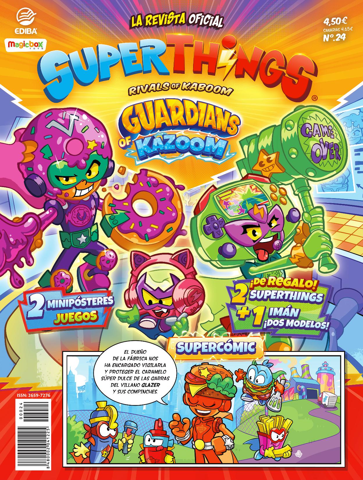 Superthings Nº 24 Serie Guardians of Kazoom