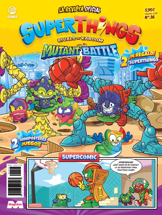 Superthings Nº 36 Serie Mutant Battle