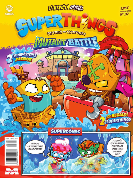 Superthings Nº 37 Serie Mutant Battle
