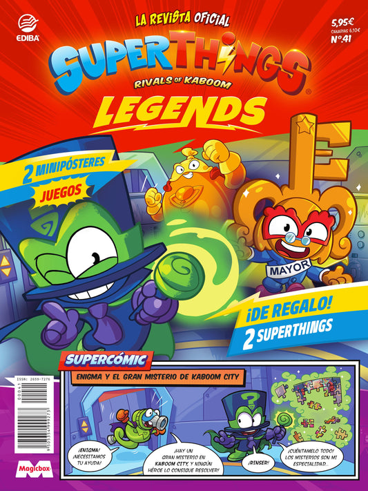 Superthings Nº 41 Serie Legends