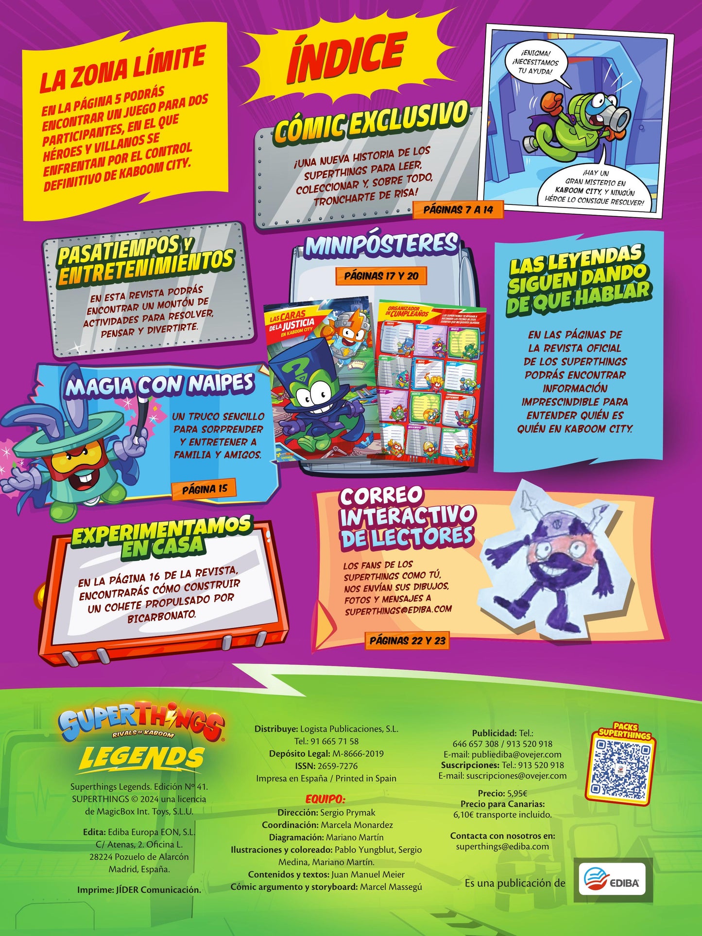 Superthings Nº 41 Serie Legends