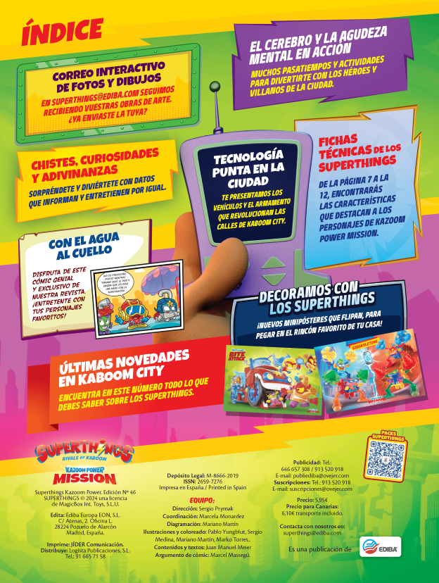 Superthings Nº 46 Serie Kazoom Power Mission