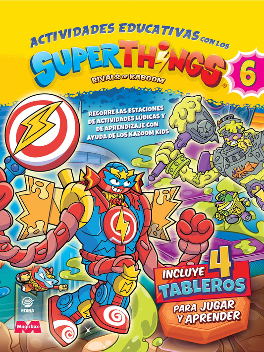 Actividades Educativas con los Superthings Nº 6 Serie Mutant Battle