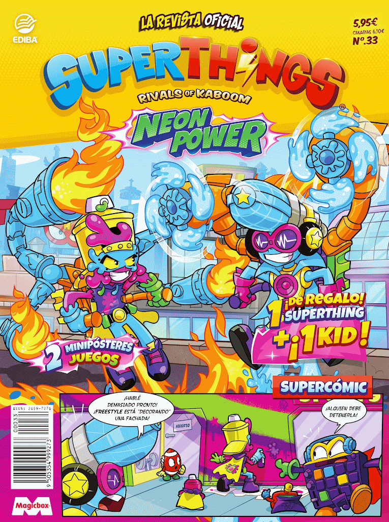 Pack Superthings Serie Neon Power