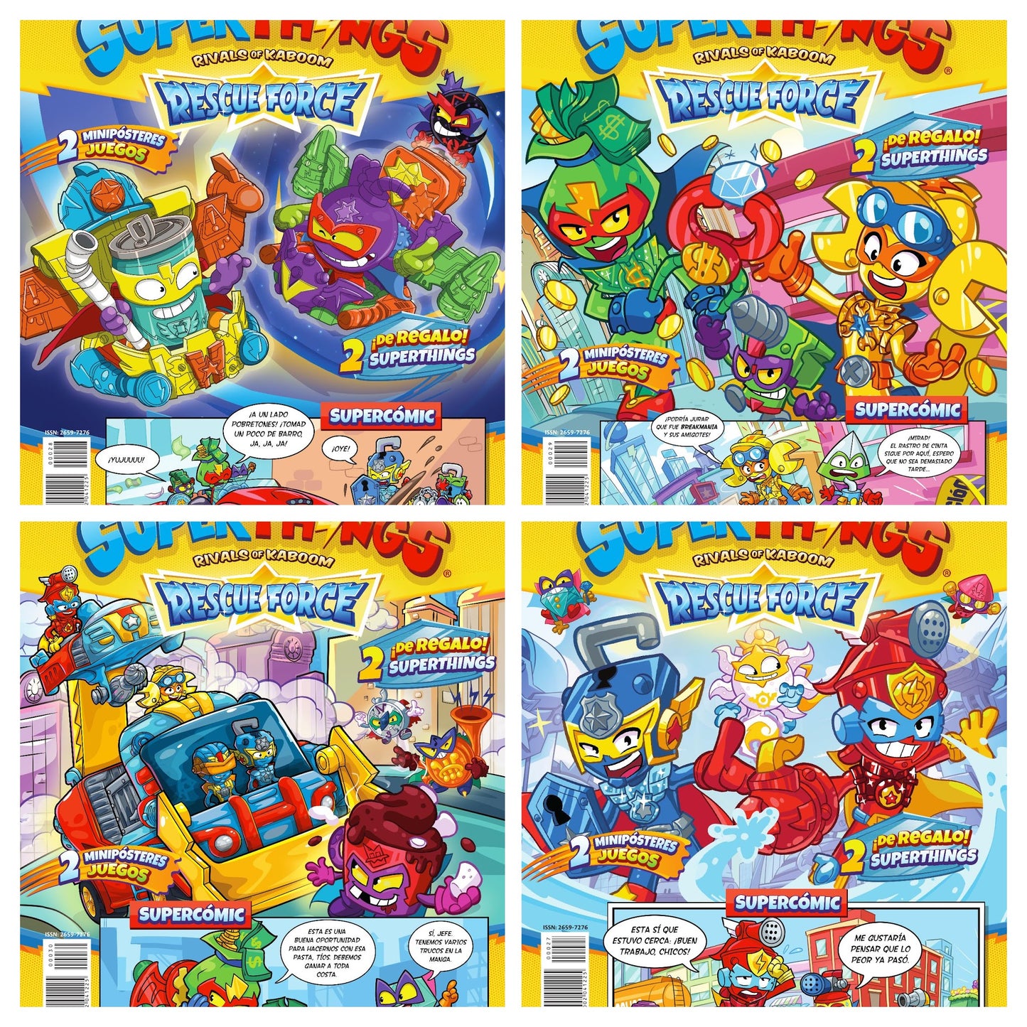 Pack Superthings Serie Rescue Force