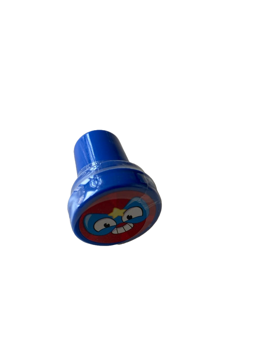 Sello Azul Héroe Superthings
