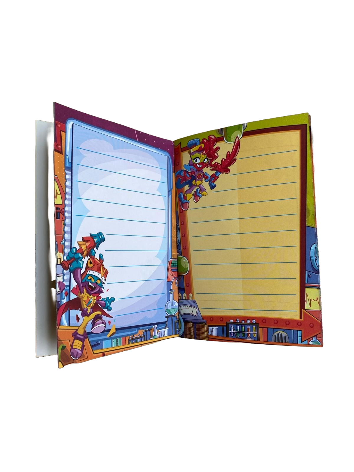 Cuaderno Notas Experimentos con los Superthings