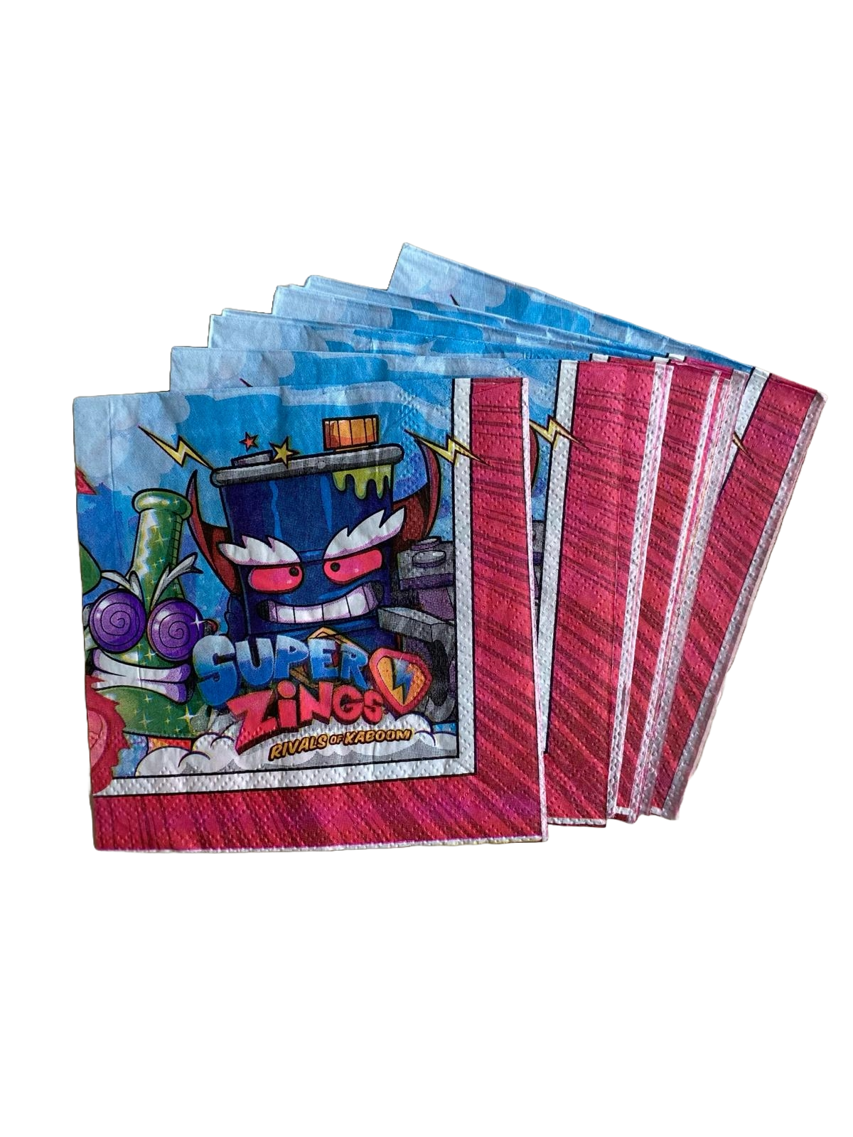 Paquete Servilletas Superzings Serie 5