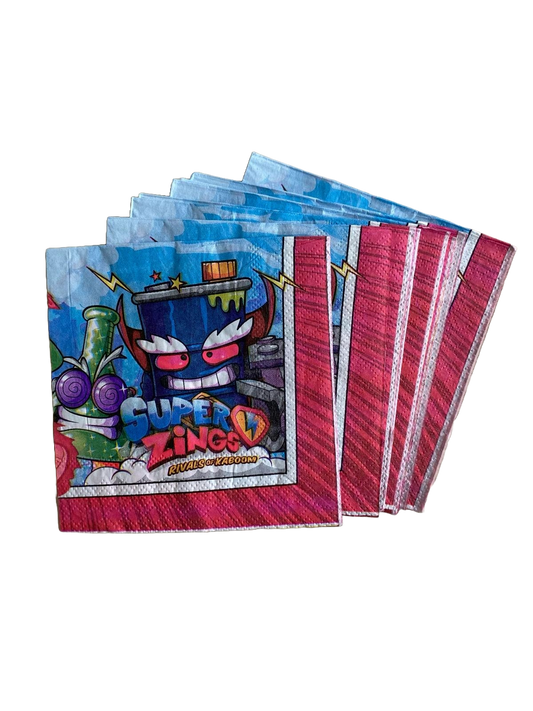 Paquete Servilletas Superzings Serie 5