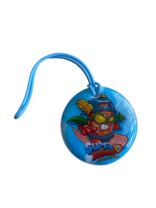Colgante Mochila Azul Superzings Serie 5