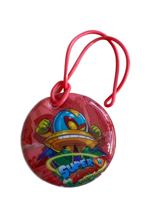 Colgante Mochila Rojo Superzings Serie 5
