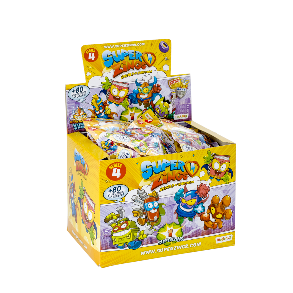 Pack 10 Sobres Superzings Serie 4