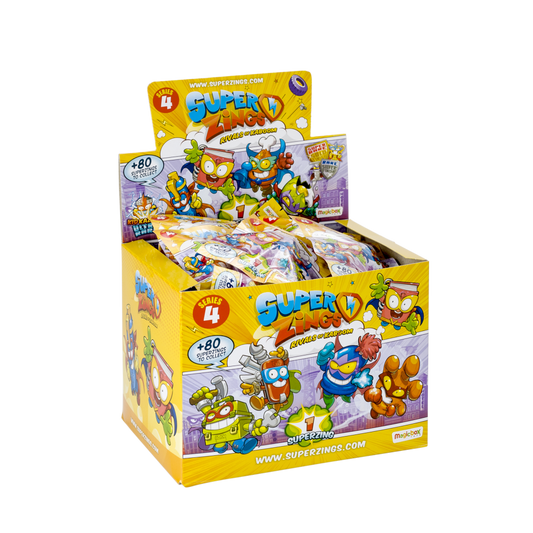 Pack 10 Sobres Superzings Serie 4