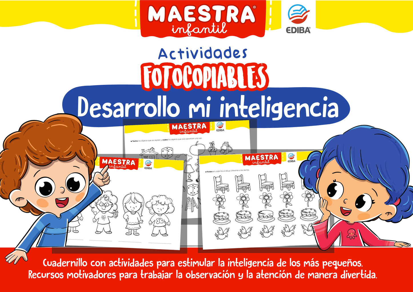 Actividades Fotocopiables: Desarrollo mi Inteligencia