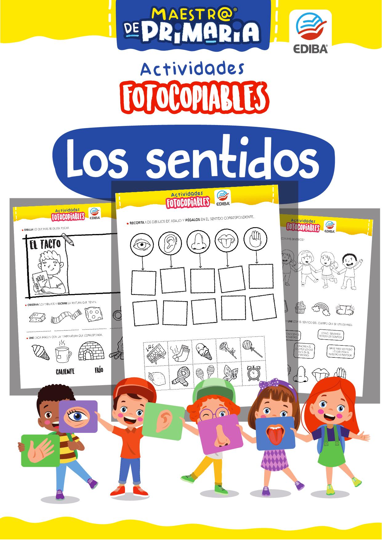Actividades Fotocopiables: Los Sentidos