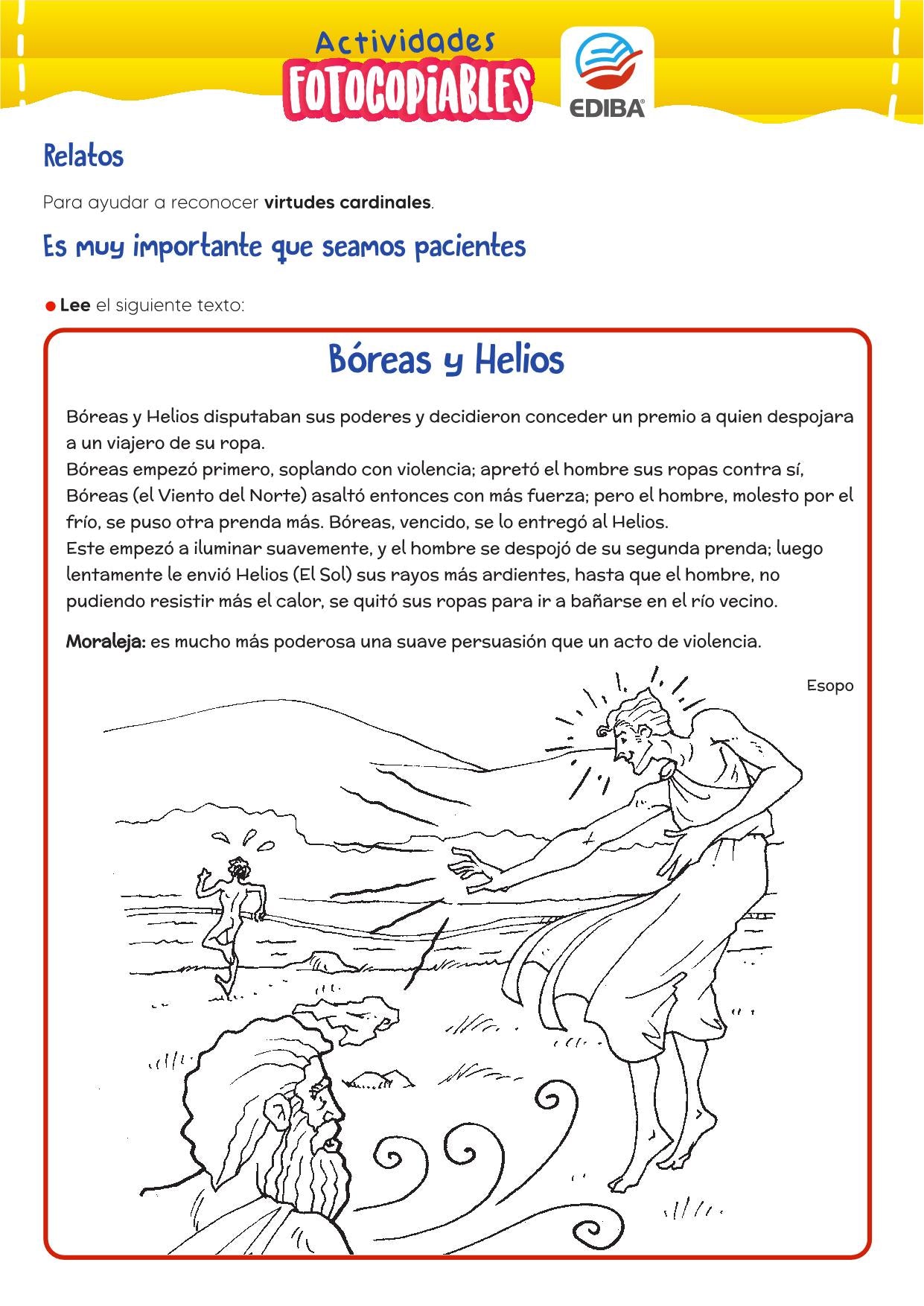 Actividades Fotocopiables: Cuentos y Fábulas