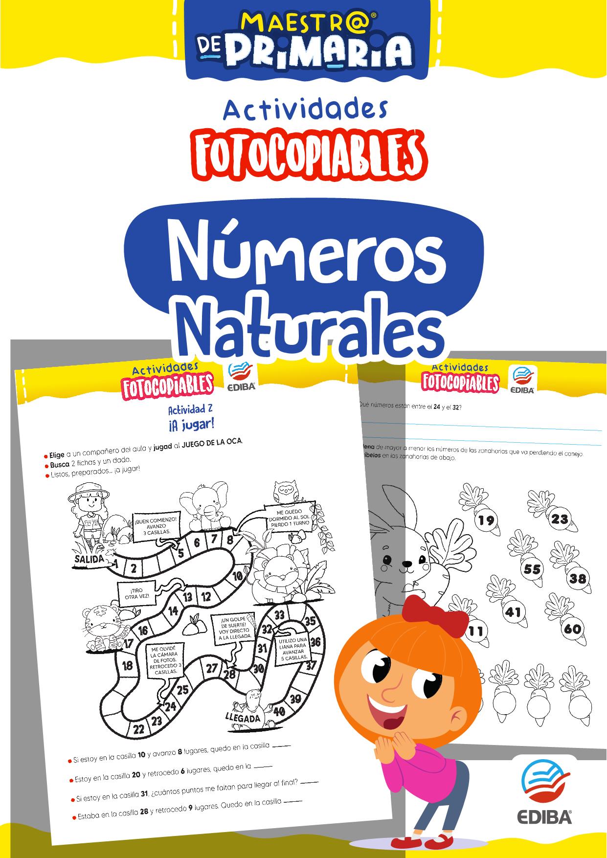 Actividades Fotocopiables: Números Naturales