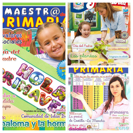 Maestr@ de Primaria - Pack 3 Revistas Primavera