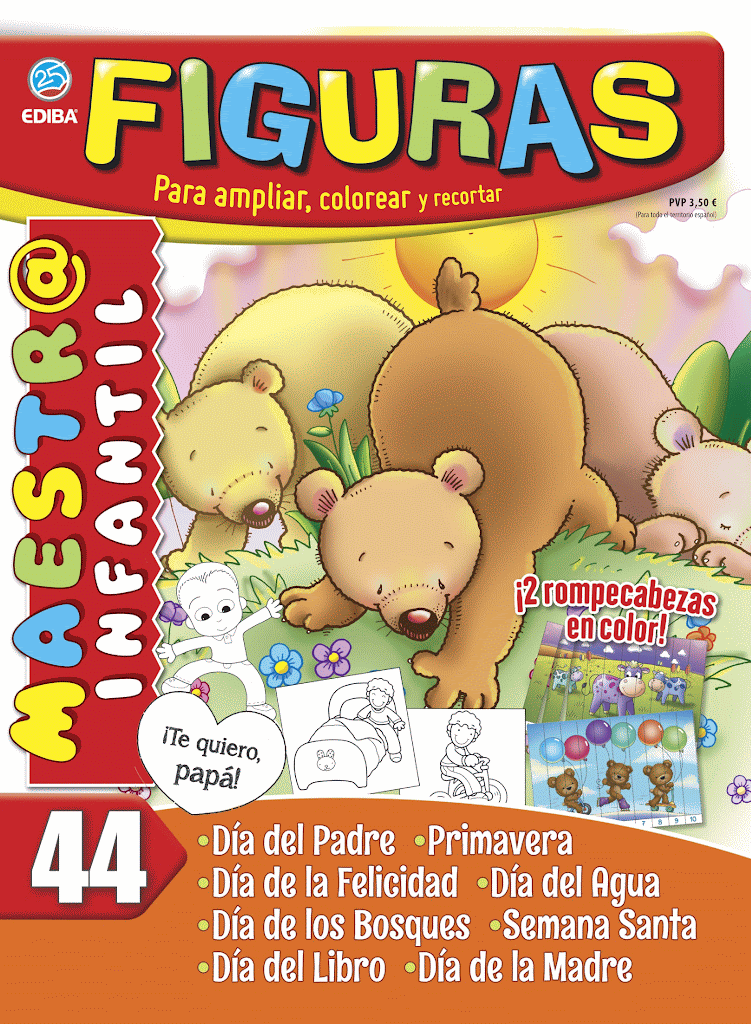 Figuras Maestr@ Infantil - Pack Digital Primavera