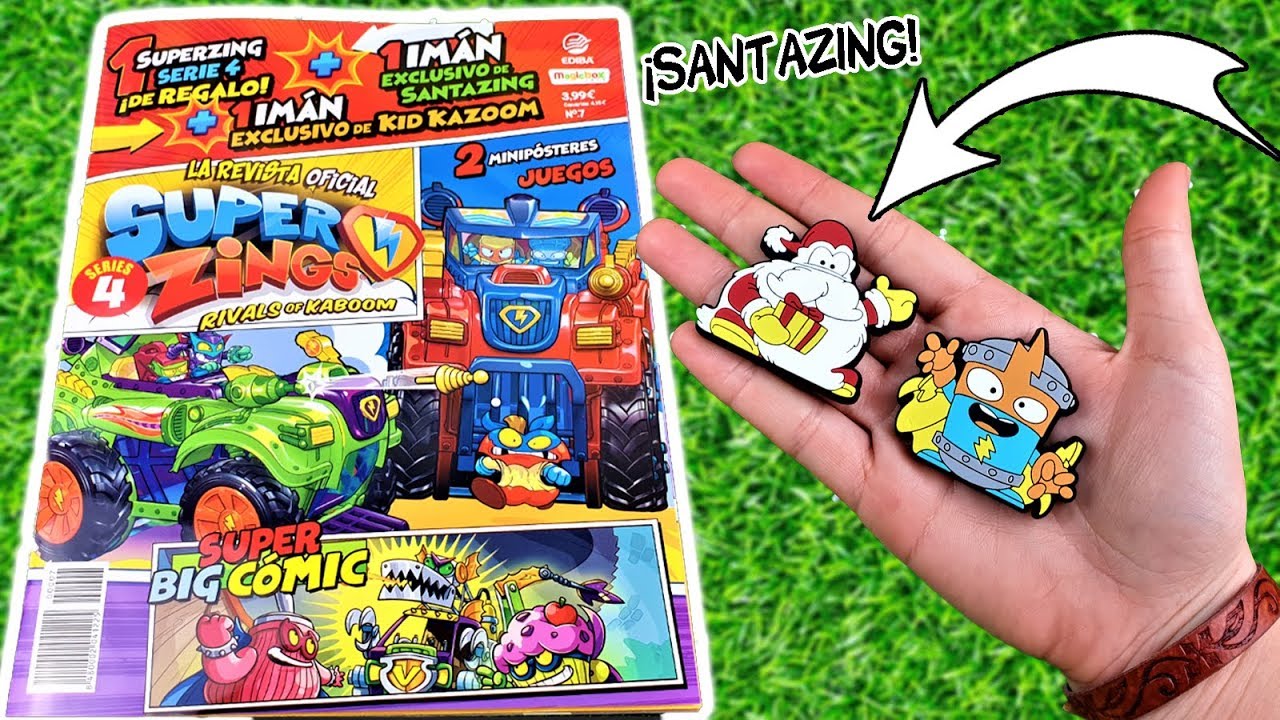 Imán Exclusivo Santazing Superzings Serie 4