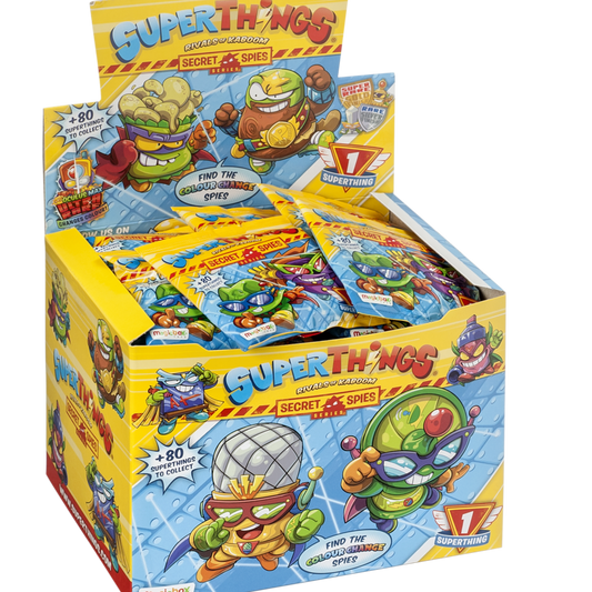 Pack 10 Sobres Superthings Serie Secret Spies