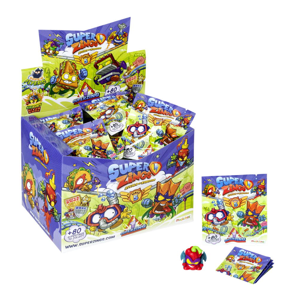 Pack 10 Sobres Superzings Serie 5