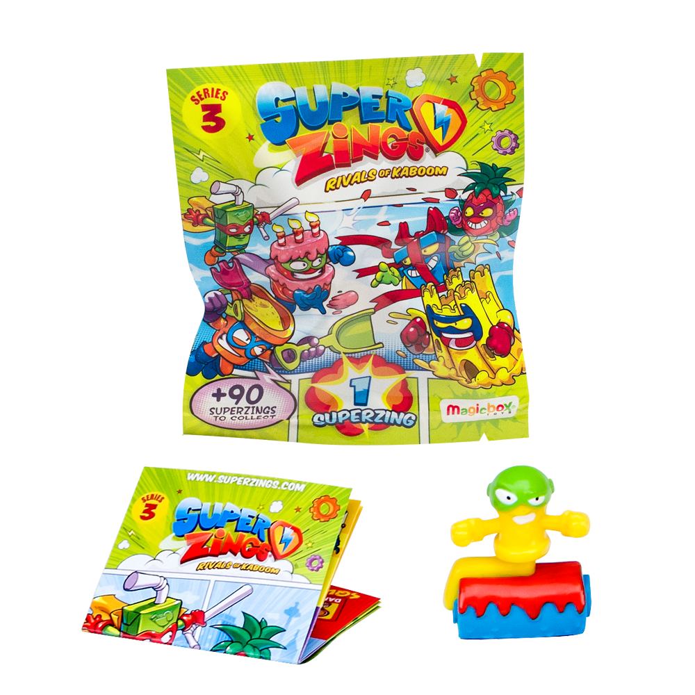 Pack 10 Sobres Superzings Serie 3