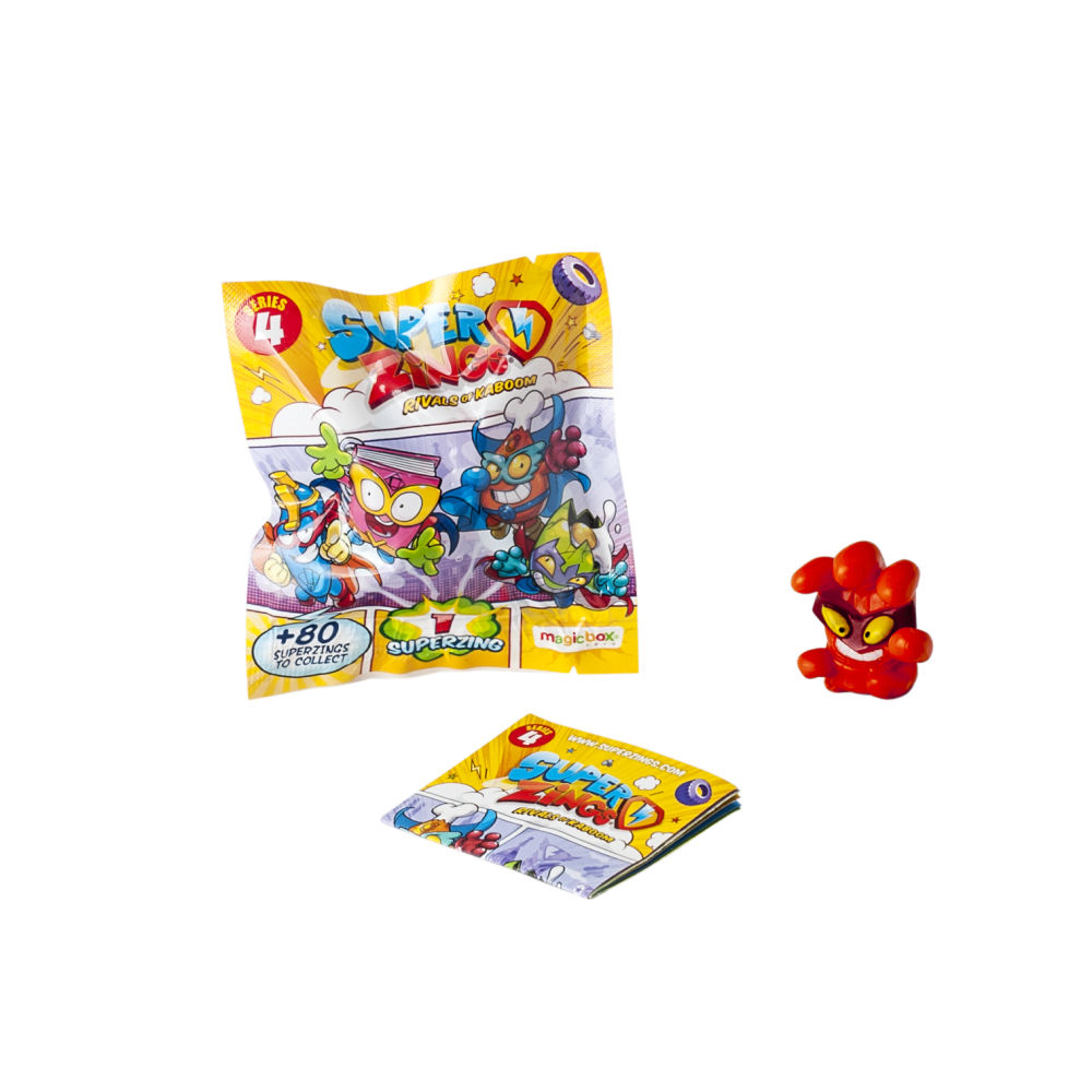 Pack 10 Sobres Superzings Serie 4