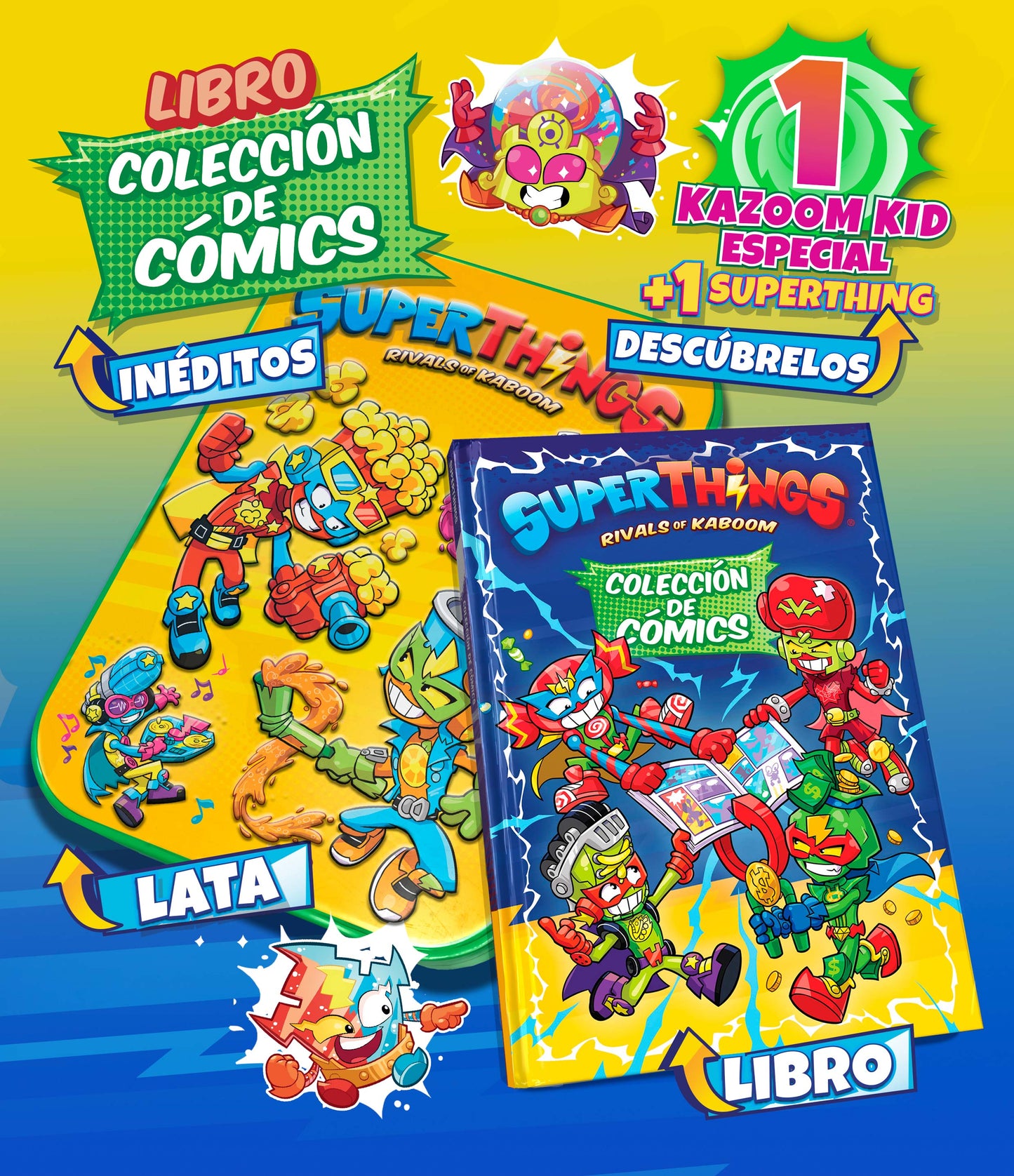 Libro Colección de Cómics Superthings Nº 4