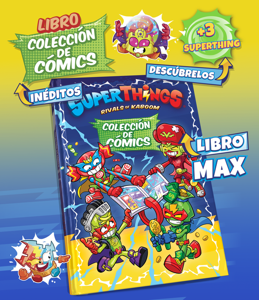 Libro Colección de Cómics Superthings Nº 4
