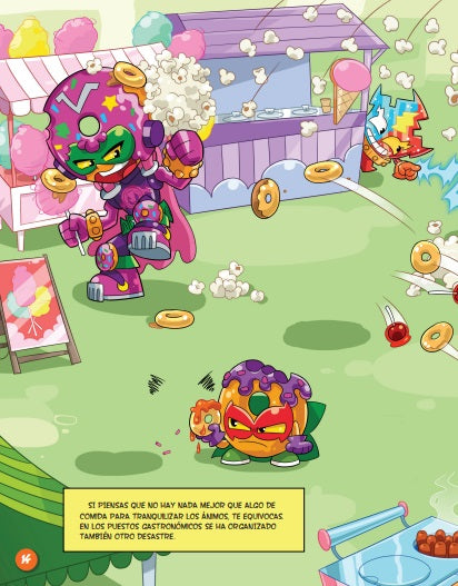 Libro con Stickers Superthings Nº 7 Serie Guardians of Kazoom