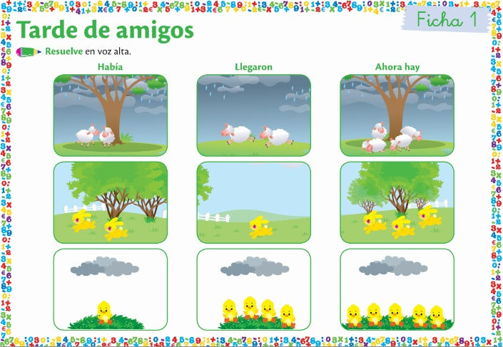 Fichas Educativas Nº 1 - Aprende a Sumar