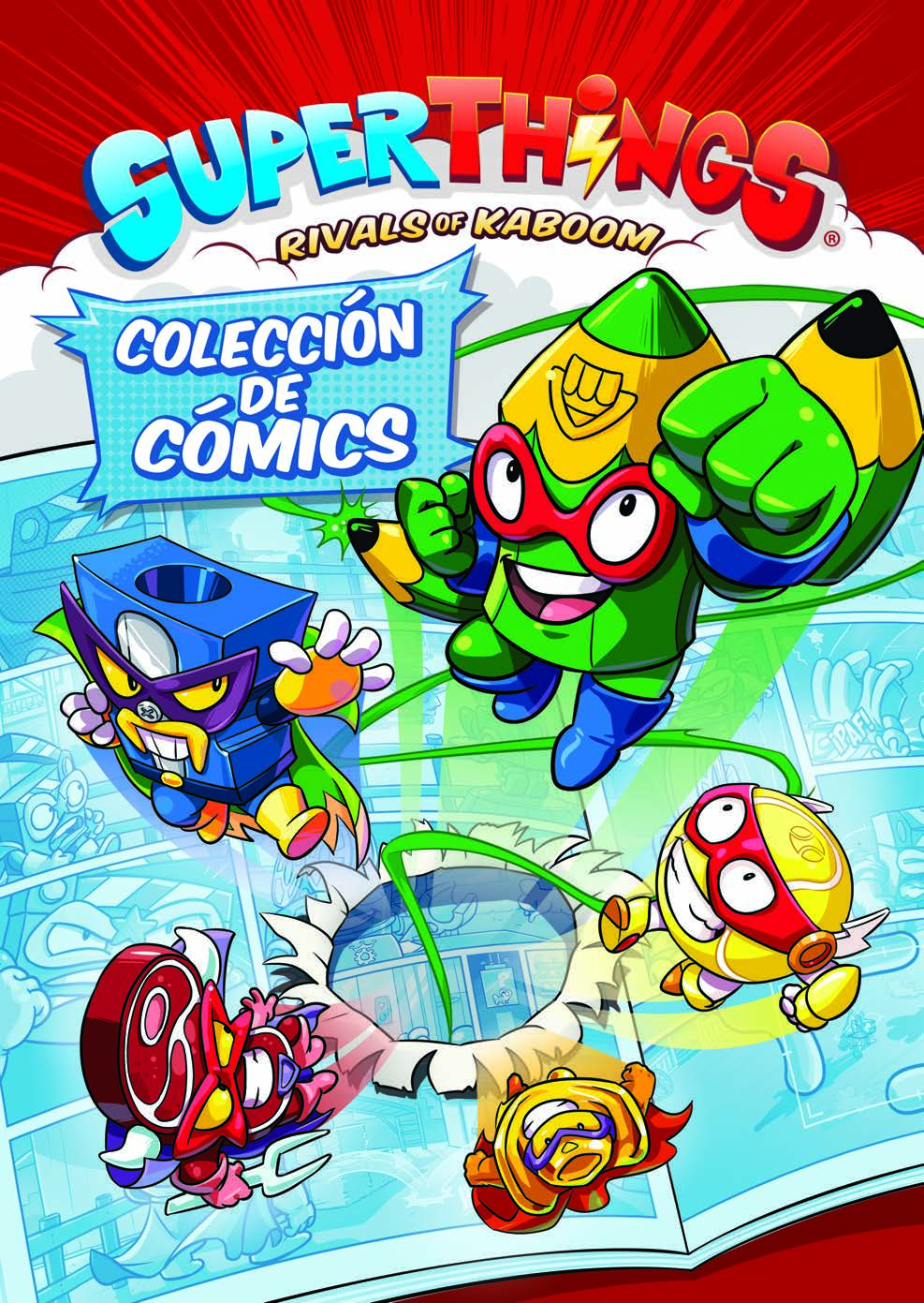 Libro Colección de Cómics Superthings Nº 1