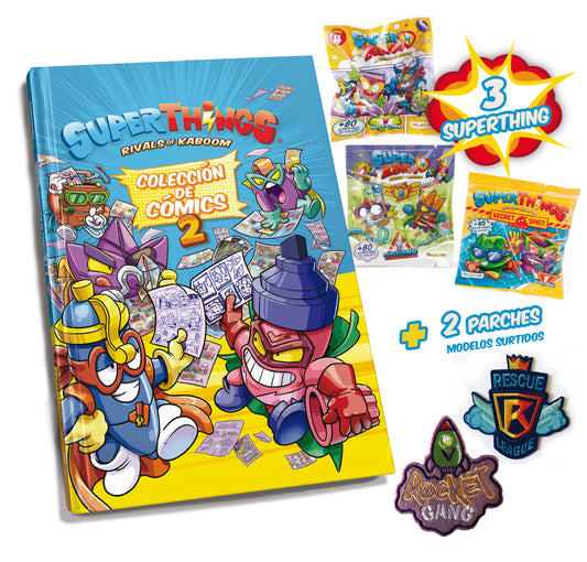 Libro Colección de Cómics Superthings Nº 2