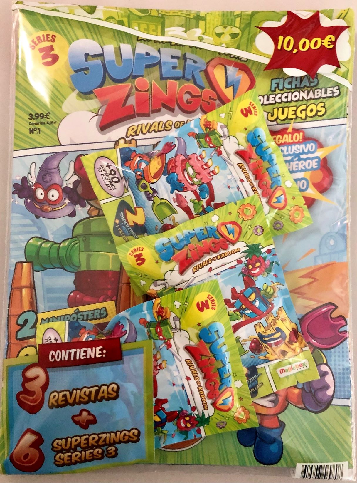 Pack Superzings Serie 3