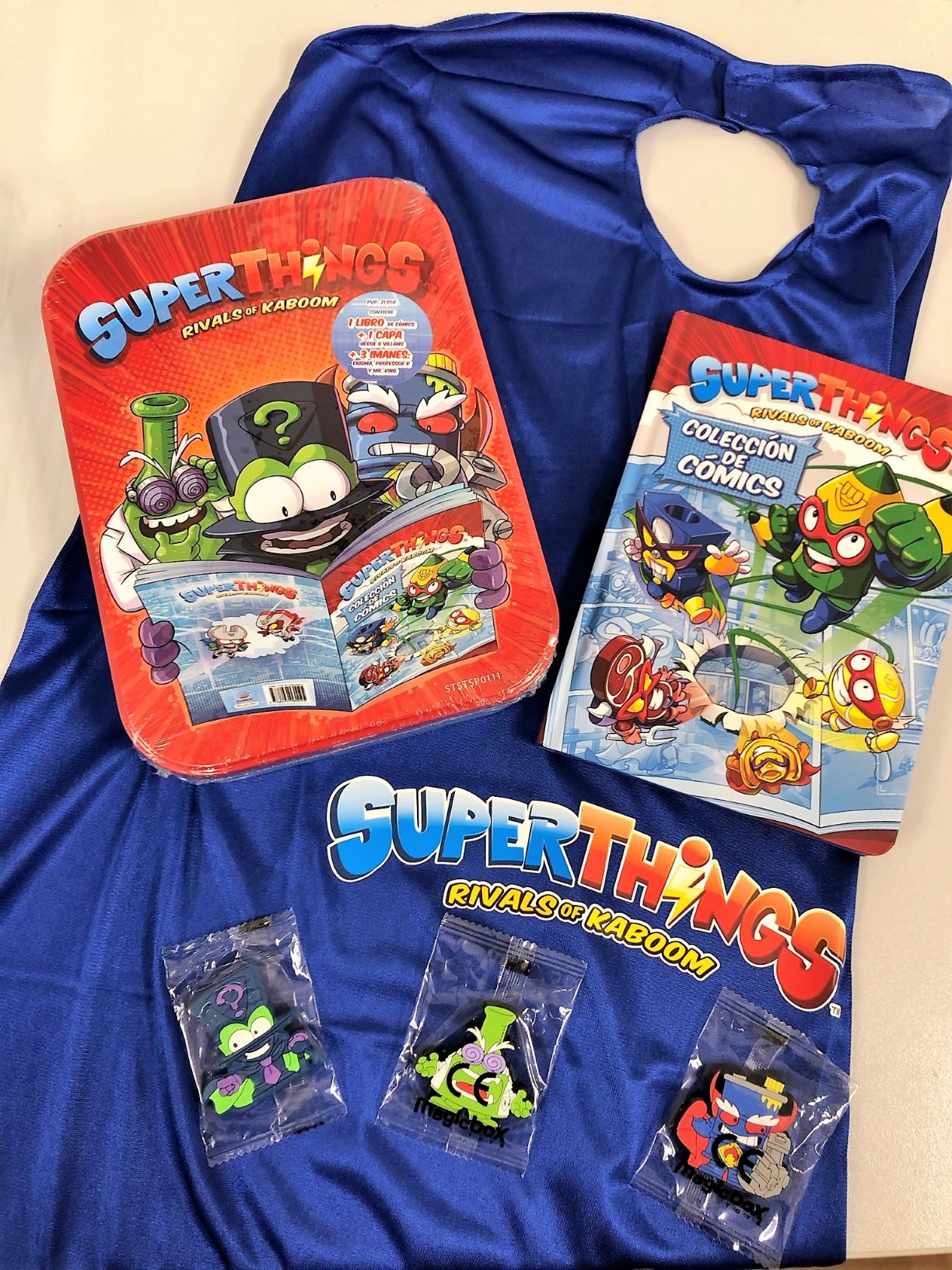 Libro Colección de Cómics Superthings Nº 1