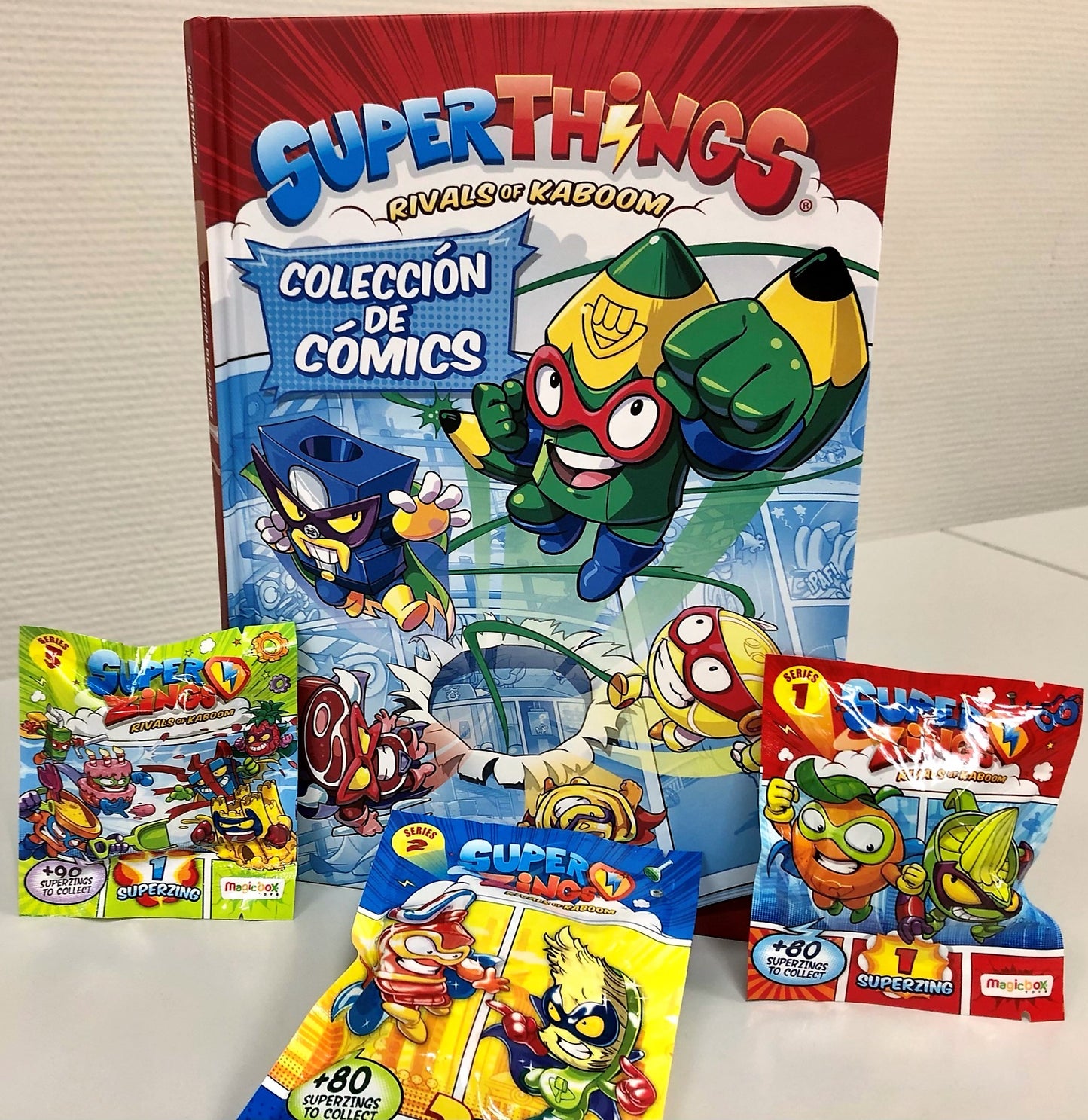 Libro Colección de Cómics Superthings Nº 1