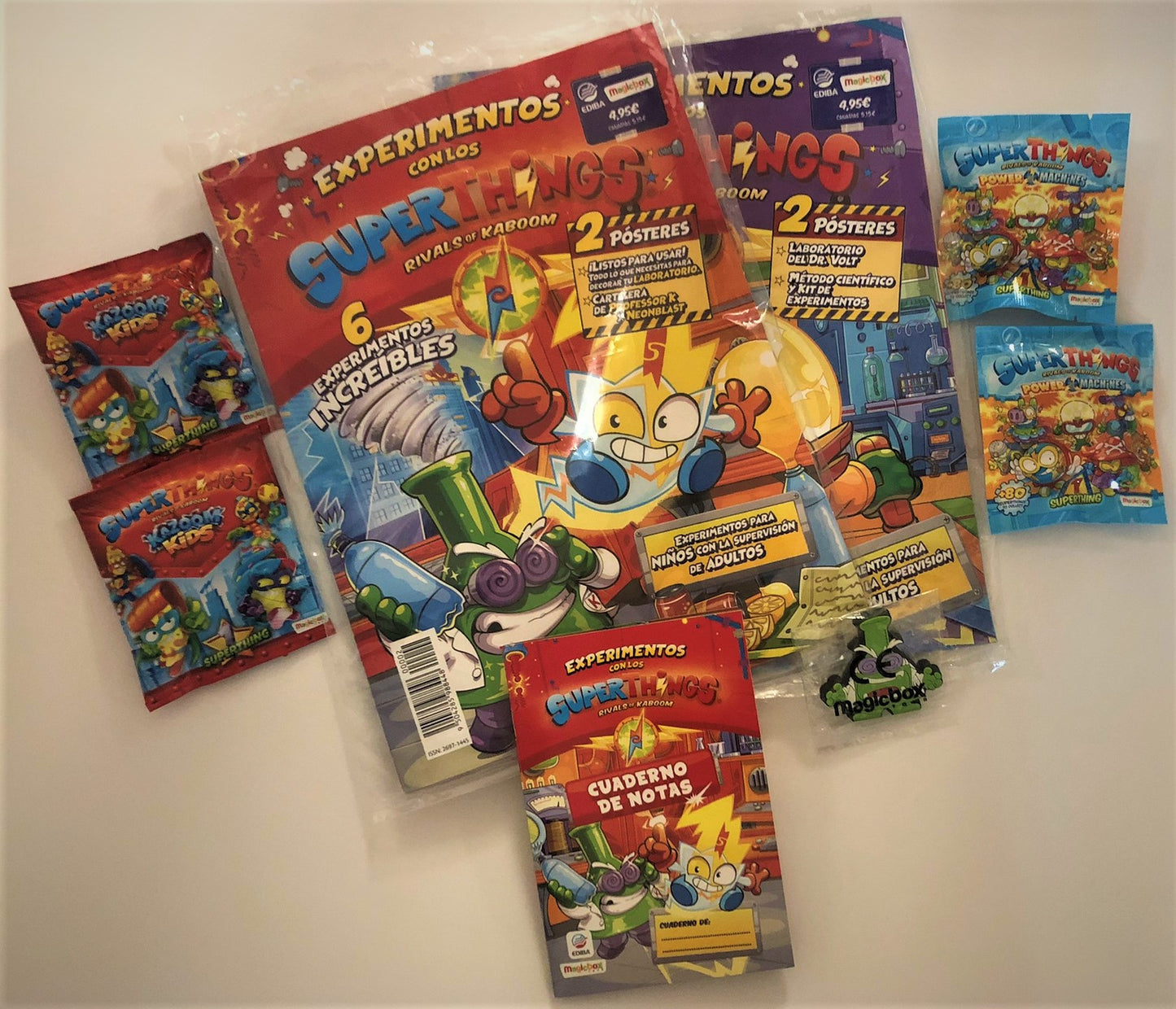 Pack Experimentos con los Superthings